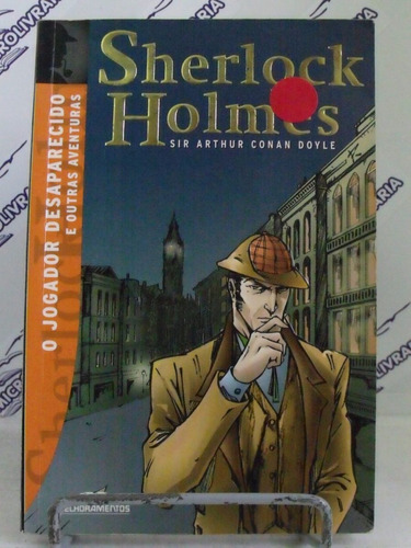 Livro Sherlock Holmes O Jogador Desaparecido Conan Doyle