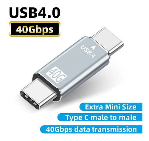 Adaptador Usb C Macho A Usb C Macho - Cable Datos Extension