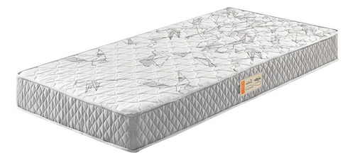 Colchão Solteiro Com Espuma D-23 Ecoline Cinza 14x188x78