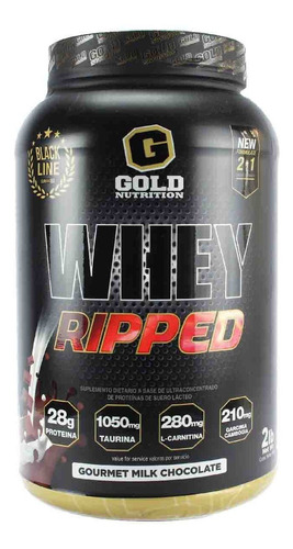 Gold Nutrition Whey Ripped Proteina Quemadora Fat Burn 2lbs