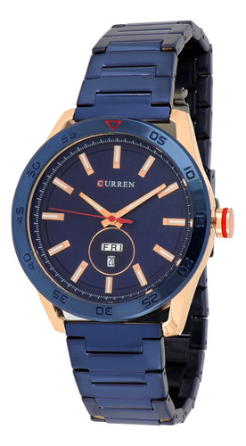 Reloj Para Hombre Curren Krec4903 Azul