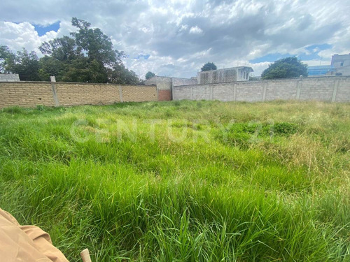 Terreno Plano Bardeado A 3 Calles Del Centro De Amecameca