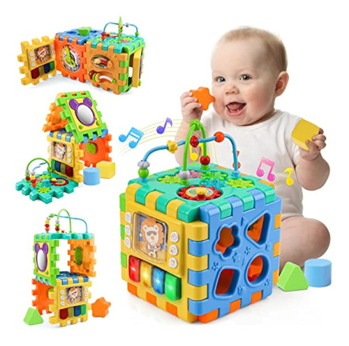 Nicknack Cubo De Actividad Musical Para Bebés De