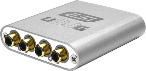 Interfase Esi Udj6 Usb-audio Para Dj Color Plateado