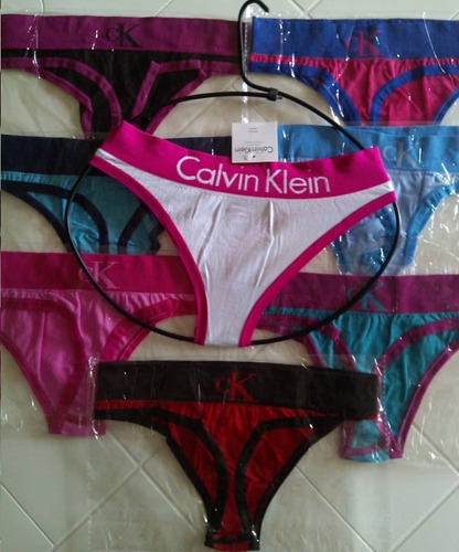 Panty / Bikini / Hilo / Cachetero De Dama Microfibra Calvink