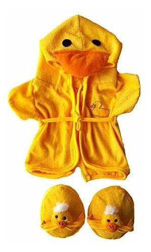 Robe De Pato Y Zapatillas Pijamas Outfit Oso De Peluche Ropa