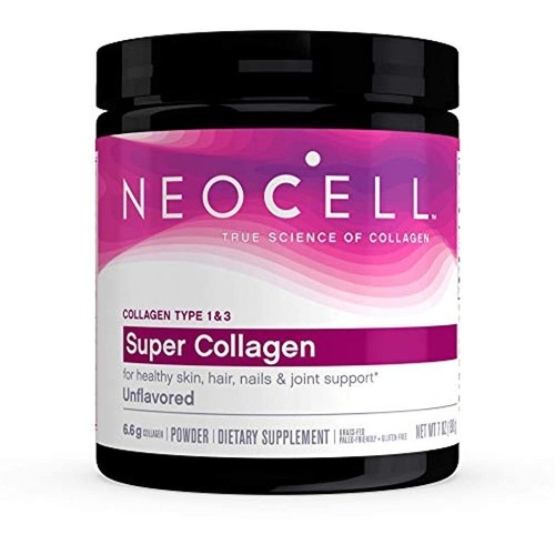 Neocell Super Colágeno En Polvo, Péptidos De Colágeno, 7 Oz,