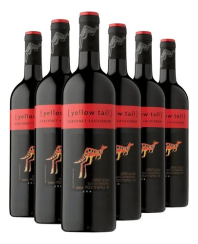 Vinho Yellow Tail Cabernet Sauvignon / Cx 6 Un.