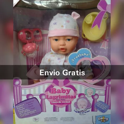 Muñeca Baby Lagrimitas Original De Boing Toys (envio MercadoLibre