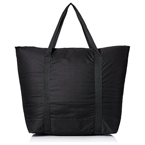 Bolsa Grande Nevera De 25  Cremallera Aislada Negro.