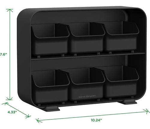 Imagen 2 de 4 de Organizador Dispensador Te Cajon Oficina Hogar Mind Reader