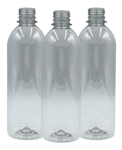 Envase Botella Sin Tapa Plastico Pet 500 Ml R28/410 X 100 Pz