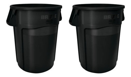 2 Botes Contenedor Brute 32 Gal / 121 Litros Rubbermaid 2632