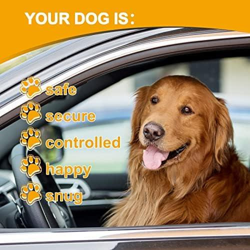 Arnés Auto Para Perro, Cinturón Seguro Y Ajustable