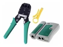 Comprar Pinzas Ponchadoras Rj45 Rj11 Rj12 Con Probador De Red Utp