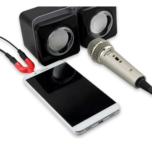 Mini Adaptador Divisor De Audio Con Calidad De Micrófono Y A
