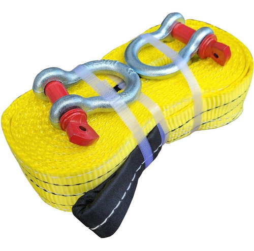 Combo Eslinga Rescate Remolque Grande Auto 4x4 5 Mts 10000kg