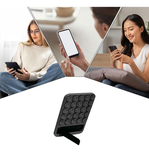 Montaje De Teléfono De Agarre Pegajoso Silicone Sticky Phone