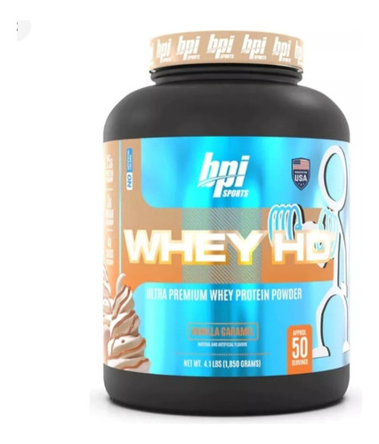 Proteina  Bpi Sport Whey Hd 4lb Vainilla Caramelo.