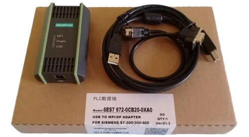 Cable Adapter Usb-mpi-ppi Para Plc Siemens S7-200/300/400.