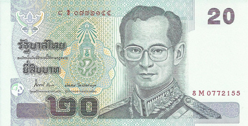 Tailandia 20 Baht 2003