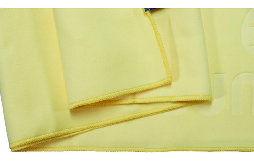 Toalla Microfibra Secado Rapido Lisa Grande 130x75cm Sunwet Color Amarillo Amarillo - Amarillo