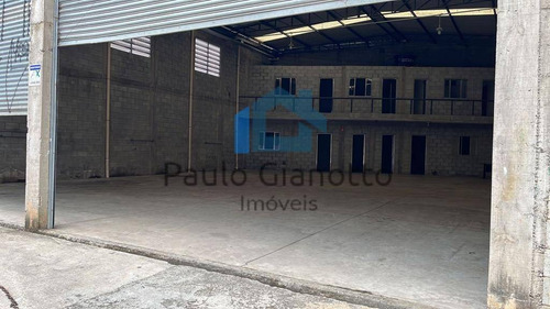 Imagem 2 de 5 de Galpão C/ 300 M2 - Trifásico - 6 Salas - Km 30 Da Raposo Tavares! - 333