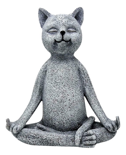 Una Estatua De Meditación De Buda, Yoga Spring Home Garden,