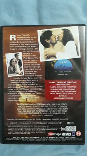 4 Dvd Lua De Fel/pianista/piratas/tess Roman Polanski A4