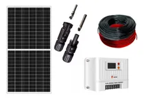 Comprar Kit Placa Solar Painel Solar 555w Controlador 40a Mppt Cabos
