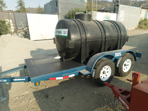 Remolque Con Tanque Nodriza Para Agua 2300 Litros