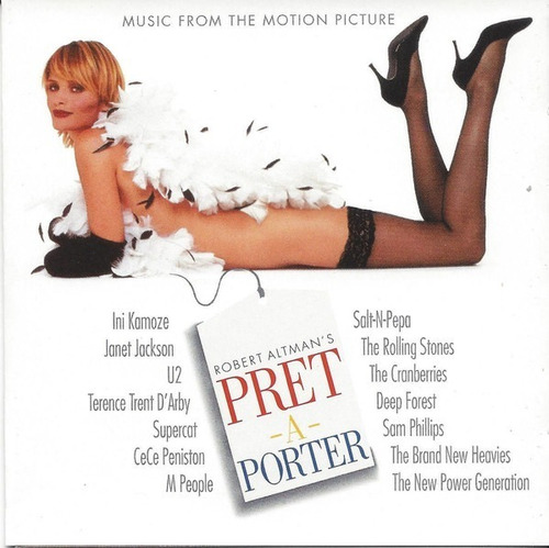 Cd Pret-a-porter: Music From The Motion Ed. Us 1994 Importad
