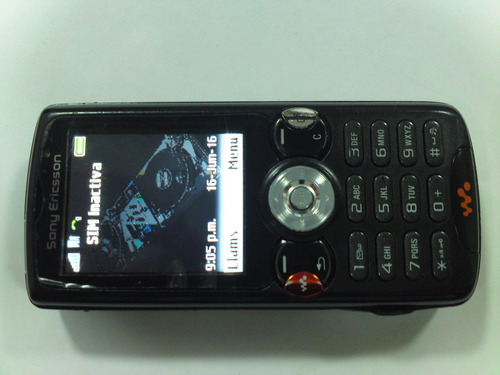 Sony Ericsson W 810 Simplemente Perfecto Gsm Telcel Negro