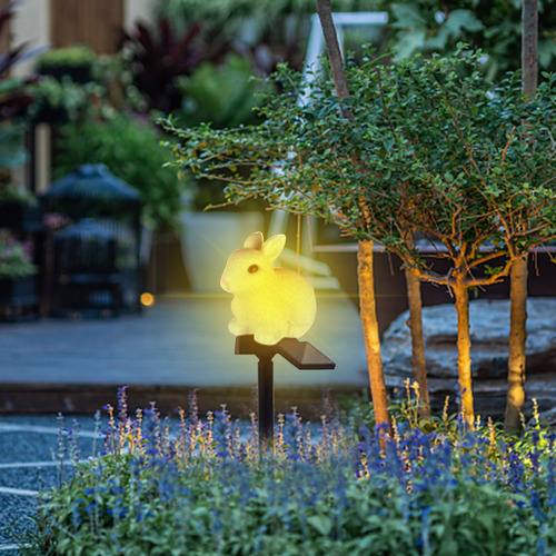 Luces Solares Tipo Conejo I Para Inserción Exterior, Jardín