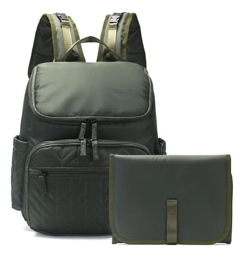 comprar Mochila Maternal Con Cambiador Impermeable Skora Verde Verde