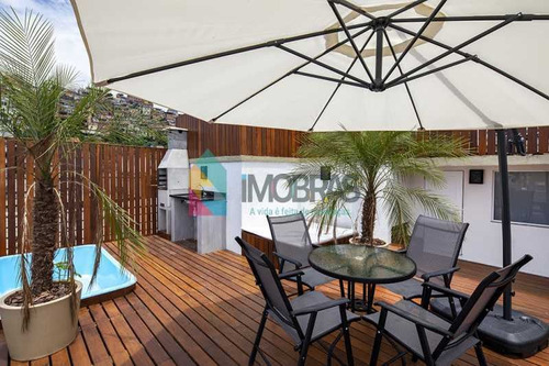 Imagem 3 de 15 de Cobertura Em Copacabana Toda Decorada Oportunidade No Posto 6 !! - Cpco60005