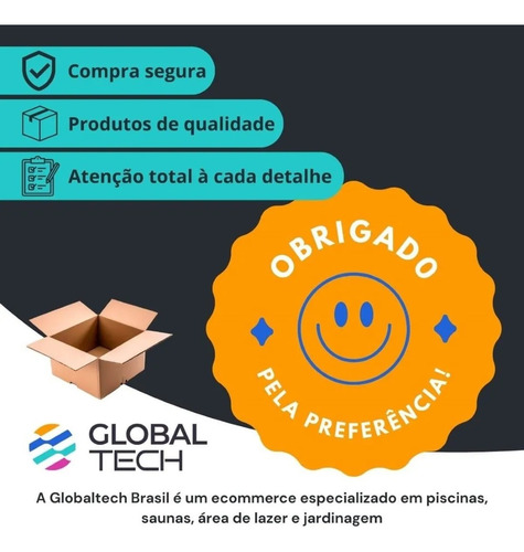 Sauna Seca De Parede Comando Digital 6kw Impercap