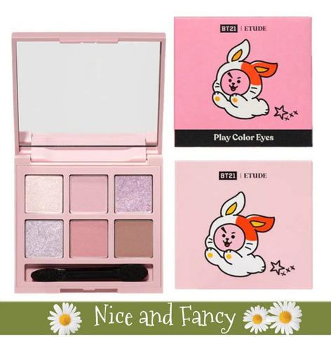 Paleta De Sombras Edición Limitada Bt21 Cooky Bts