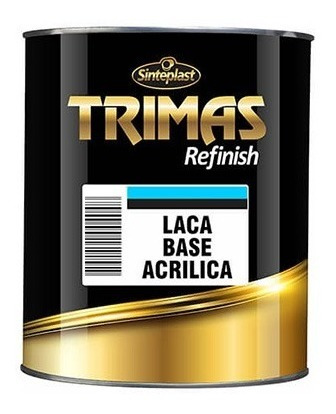 Laca Base Acrilica Transparente Trimas X 0,875 L 