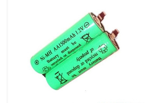 Bateria Para Afeitadora 2,4v Aa 1500mah