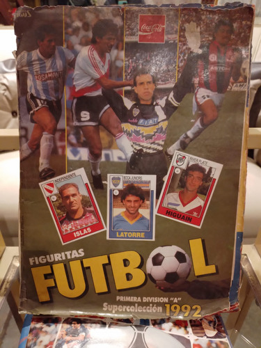 Album Futbol Argentino 92 Faltan 4 Figus (Usado)