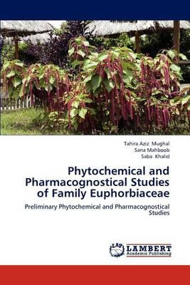 Libro Phytochemical And Pharmacognostical Studies Of Fami...