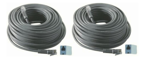 Revo America 100-feet Rj12 Cable (2-pack) With Connectors