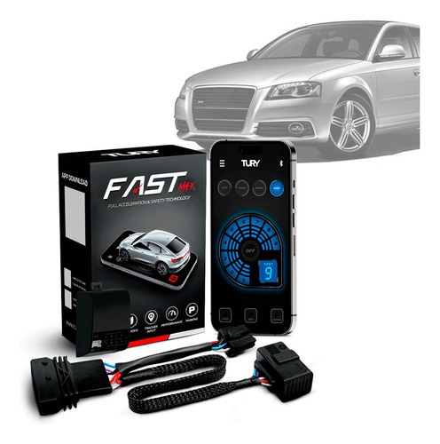 Módulo Acelerador Pedal Fast Com App A3 04 05 06 07 08 09 10