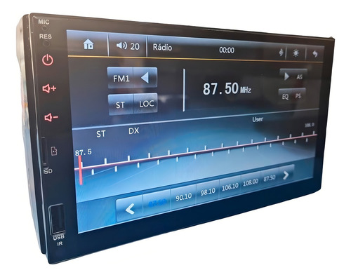 Centro multimedia Ht-3001 Ht-3001 Usb Bt Sd con duplicación auxiliar