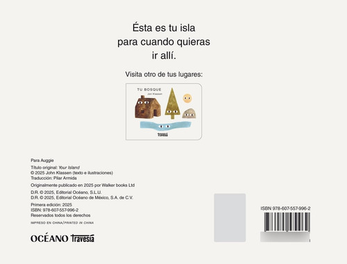 Tu Isla - Jon Klassen ( Tapa Dura)