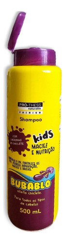 Shampoo Babalu 500ml Pró Thess Kids Cheirinho De Chiclete