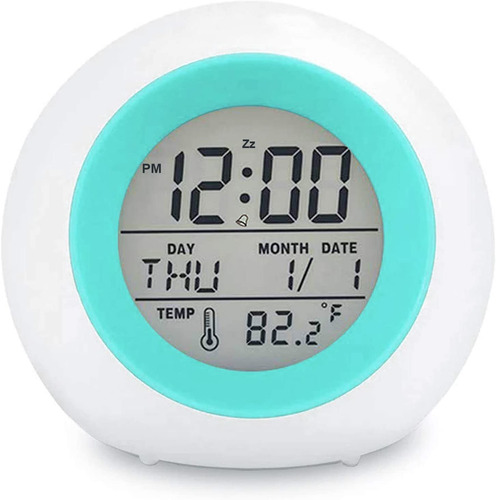 Reloj Despertador Toota, Digital, Luz Nocturna, Temperatura