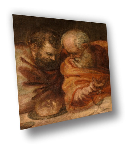 Lienzo Canvas Arte Sacro Tintoretto Dos Apóstoles 100x80
