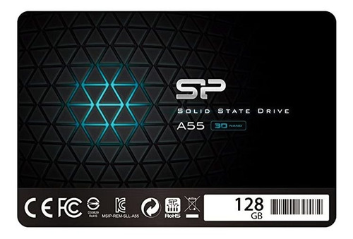 Silicon Power 128gb Ssd 3d Nand A55 Slc Caché Rendimiento .